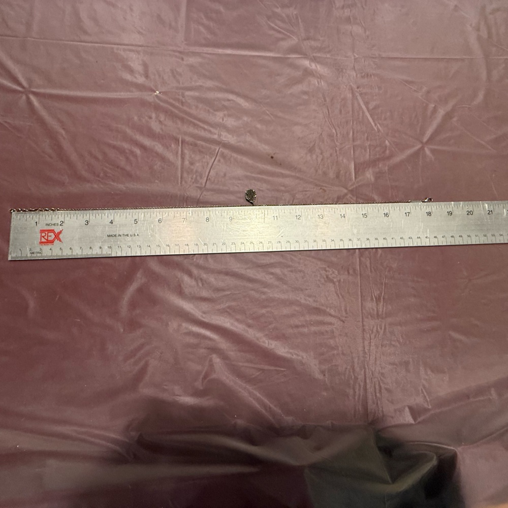 Vintage KENDRA SCOTT Catherine Platinum Drusy Necklace RARE Color-Gunmetal Grey - Picture 10 of 12